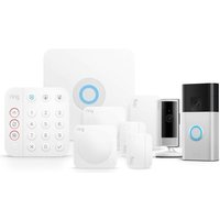 RING Alarm, Indoor Camera (2nd Gen) & Battery Video Doorbell Kit