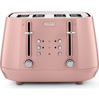 Click to view product details and reviews for Delonghi Eclettica Cty4003pk 4 Slice Toaster Pink. Click to view product details and reviews for Delonghi Eclettica Cty4003pk 4 Slice Toaster Pink.