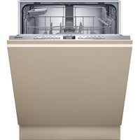 NEFF N50 S175HVX14G Fully Integrated Full Size Dishwasher - Silver Control Panel with Sliding Door Hinge Kit - C Rated