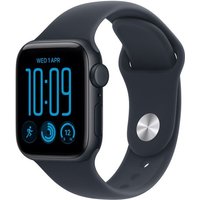 Apple Watch SE (3nd generation) SE 3 GPS + Cellular 40mm Midnight Aluminium Case with Navy Blue Sport Band - S/M