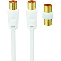 LOGIK L4AERA15 Aerial Cable & Adapter - 4 m
