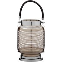 Click to view product details and reviews for Interiors By Premier Small Nickel Stripe Lantern Stainless Steel Black. Click to view product details and reviews for Interiors By Premier Small Nickel Stripe Lantern Stainless Steel Black.