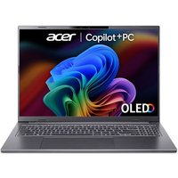 ACER Aspire 16 AI OLED 16" Laptop, Copilot+ PC - AMD Ryzen AI 7, 1 TB SSD, Grey
