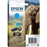 Click to view product details and reviews for Epson Elephant 24xl Cyan Ink Cartridge. Click to view product details and reviews for Epson Elephant 24xl Cyan Ink Cartridge.
