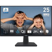 MSI PRO MP251 Full HD 24.5" IPS LCD Monitor - Black