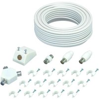 LOGIK LAEK19 Aerial Cable & Adapters Extension Kit - 15 m