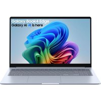 SAMSUNG Galaxy Book4 Edge 15.6" Refurbished Laptop, Copilot+ PC - Snapdragon X Plus, 512 GB SSD, Sapphire Blue (Very Good Condition)