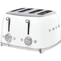 SMEG 50's Retro Style TSF03WHUK 4-Slice Toaster - White