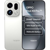 Refurbished - OPPO Find X9 Pro MediaTek Dimensity 9500 16GB RAM 512GB Storage 6.7" AMOLED Dual SIM 5G Android 16 Silk White
