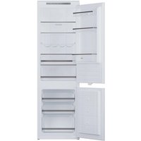 Hoover H-FRIDGE 300 HOBBMT18EK 177cm 70/30 Integrated Total No Frost Fridge Freezer with Sliding Door Hinge - White - E Rated