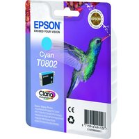 Click to view product details and reviews for Epson T0802 Hummingbird Cyan Ink Cartridge. Click to view product details and reviews for Epson T0802 Hummingbird Cyan Ink Cartridge.