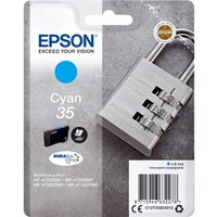 EPSON 35 Padlock Cyan Ink Cartridge