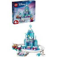 LEGO Disney Frozen 43281 Elsa's Ice Castle & Snow Ride Adventure Set