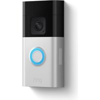 RING Battery Video Doorbell Plus with Extra Battery Pack - Silver