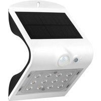 LUCECO Guardian Solar LED Wall Light with PIR Motion Sensor 1.5 W - White