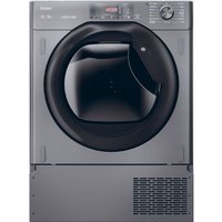 Haier Series 4 HDB4H7A2TBERX80 7Kg Integrated Heat Pump Tumble Dryer - Anthracite - A++ Rated