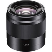 SONY E 50 mm f/1.8 OSS Standard Prime Lens - Black