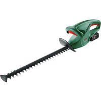 Click to view product details and reviews for Bosch Easyhedgecut 18v 45 Cordless Hedge Trimmer With 1 Battery Black Green. Click to view product details and reviews for Bosch Easyhedgecut 18v 45 Cordless Hedge Trimmer With 1 Battery Black Green.