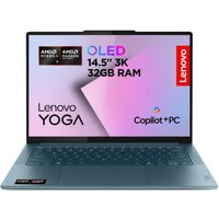 LENOVO Yoga Pro 7 14.5" Laptop, Copilot+ PC - AMD Ryzen AI 7, 1 TB SSD, Tidal Teal