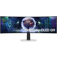 SAMSUNG Odyssey G9 LS49DG934SUXXU Dual Quad HD 49" Curved OLED Gaming Monitor - Silver