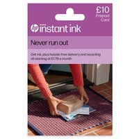 HP Instant Ink Enrolment Card