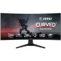 MSI MAG 346CQ Ultra Wide Quad HD 34” Curved VA Gaming Monitor - Black