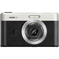 Kodak PIXPRO C1 13MP 4x Digital Zoom Compact Camera - Black (Camera Only)