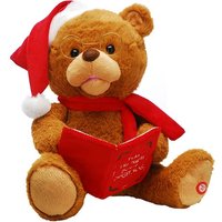 Click to view product details and reviews for Festive Animated Storytelling Bear With Book. Click to view product details and reviews for Festive Animated Storytelling Bear With Book.