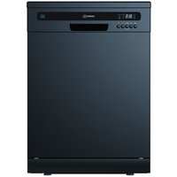 Indesit IN2FE13CNO7BUK Full Size Dishwasher - Black - E Rated