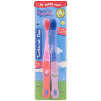 Peppa Pig My Teeth Time Duo Toothbrush - 2 stuks