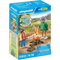 Playmobil My Life Campfire with Marshmallows