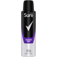 Sure Men Active Dry Spray Deo 48h - 150ml