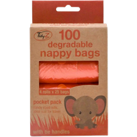 Tidyz Afbreekbare Luierzakjes Pocket Pack β 100 st
