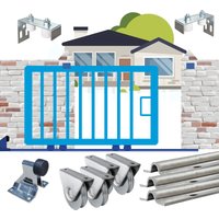ROLLER GATE KIT Heavy Duty with 9-metres Track set 700KG Load Capacity