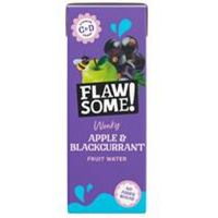 Flawsome! Apple & Blackcurrant Wonky Fruit Water Carton 200ml