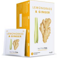 Nutratea NutraTea Lemongrass & Ginger - 20 Tea Bags