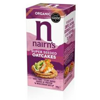 Nairns Organic Super Seeded Oatcakes 200g