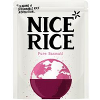 Nice Rice Nice Rice Sustainably Farmed Pure Basmati rice pouch 250g