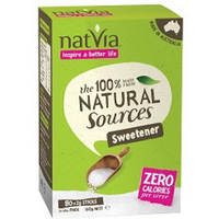 Natvia Natvia Sweetener 80 Sticks Box
