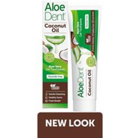 Aloe Dent Aloe Dent Coconut Oil Aloe Vera Gel Toothpaste Fluoride Free