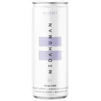 Medahuman MEDAHUMAN NIGHT is a sour cherry & hibiscus flavoured CBD+ drink