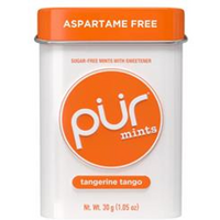 Pur Gum ASPARTAME FREE MINTS - Tangerine Tango 30g Tin
