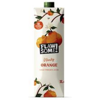 Flawsome! Orange Cold-Pressed Juice Carton 1l