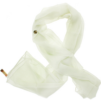 Rayon Crinckle Green Duppata Scarf