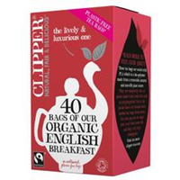 Clipper Clipper Organic & Fair Trade English Breakfast 40 Tea Bags