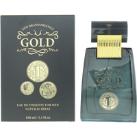 New Brand Gold For Men Eau de Toilette 100ml