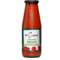 Mr Organic Mr Organic Passata & Basil 690g