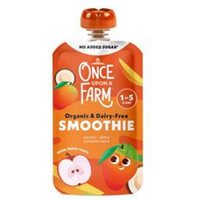 Once Upon a Farm Smoothie Mango Apple & Coconut Milk 90g