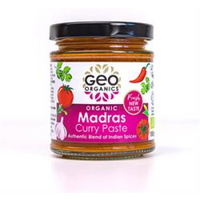 Geo Organics Pastes - Org Madras Curry Paste 180g