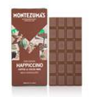 Montezumas Chocolate Happiccinno Milk Chocolate with Coffee & Cocoa Nibs 90g